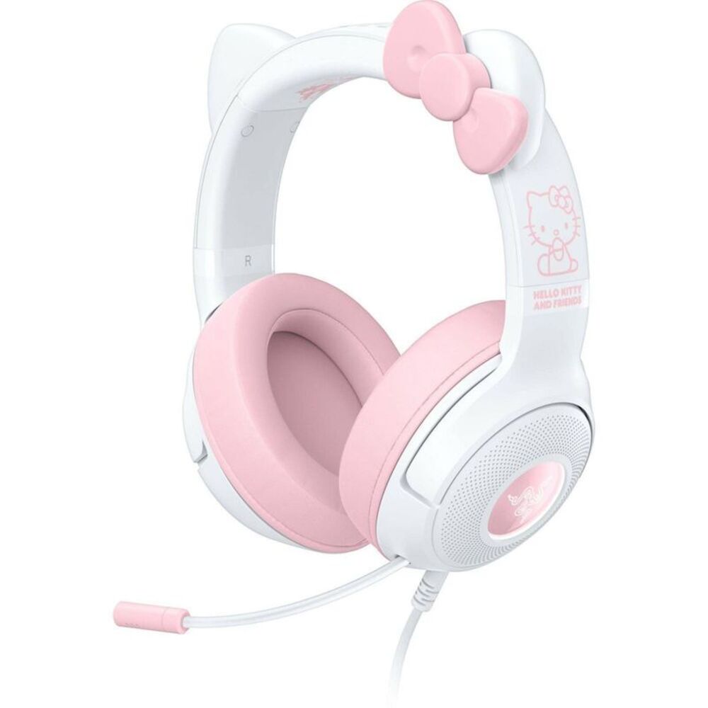 Razer -  Kraken Kitty V2 Wired USB A Gaming Headset w White